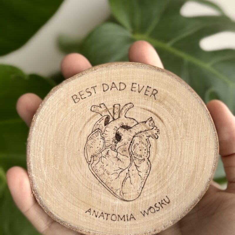 Anatomiczna podstawka - Best Dad Ever