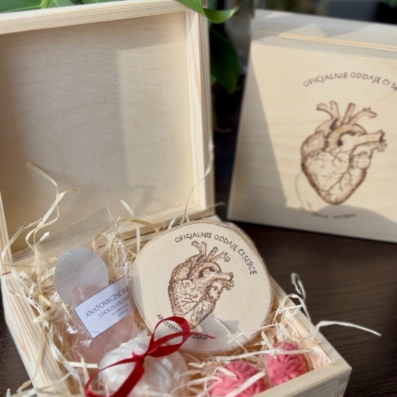 Anatomia Miłości ❤️ - zestaw III (mózg, podstawka, mydełko)